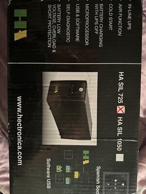 UPS 725VA-360W InLine USB Hectronica HASIL725USB