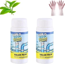 Wild Tornado Sink and Drain Cleaner, World Tornado Drain and Pipe Cleaner, Dodor