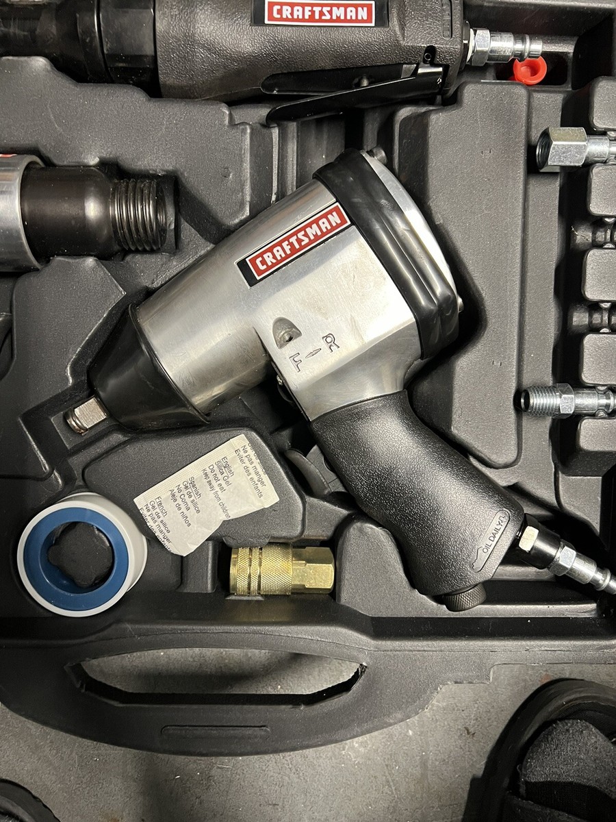 Heavy Duty Craftsman Air Impact Set Craftsman 10pc Mechanics Air