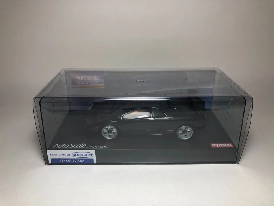 KYOSHO Mini-z Body Lamborghini Diablo VT Black NZG202BK - Image 2 of 4
