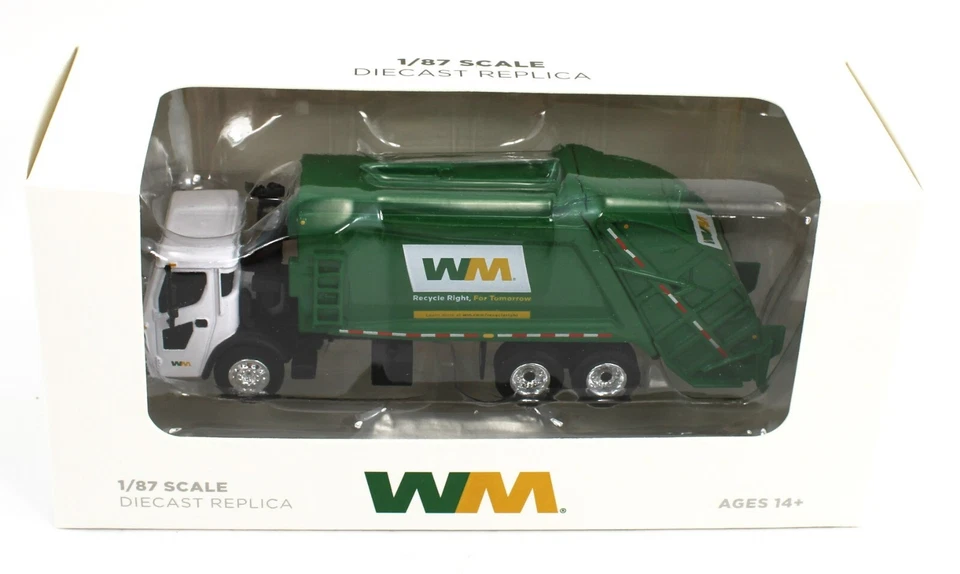 First Gear 2023 1:87 HO *GESTIÓN DE RESIDUOS* cargador trasero Mack LP diecast Foto 4 de 4