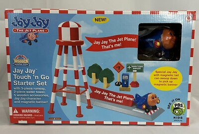 Jay Jay the Jet Plane 11101, Wooden Adventure, Touch 'N Go Starter