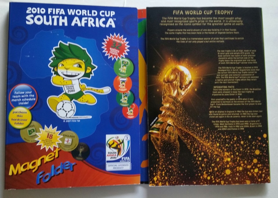 (4) FIFA World Cup 2010 South Africa Official Album 56