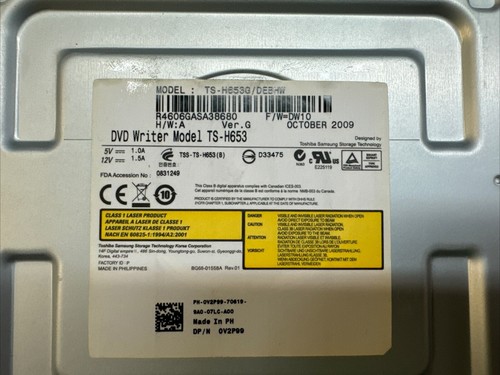 2 x Dell Desktop DVD/CD RW Optical Drive Ultra Speed Internal V2P99 HDD0H SATA - Picture 3 of 4