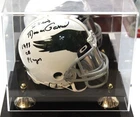 Philadelphia Eagles Autographed Mini Helmet Unknown Signature