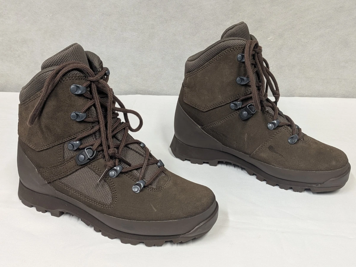 BRITISH ARMY HAIX DESERT BROWN COMBAT HIGH LIABILITY BOOTS NEW IN BOX - Foto 9