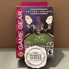 Caesars Palace | Boxed | Sega Game Gear | Manual, Registration Card & Box Inc