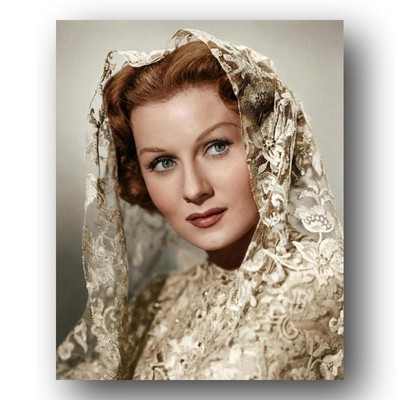 Rhonda Fleming Photo 8x10 Portrait Classic Hollywood Actress-17