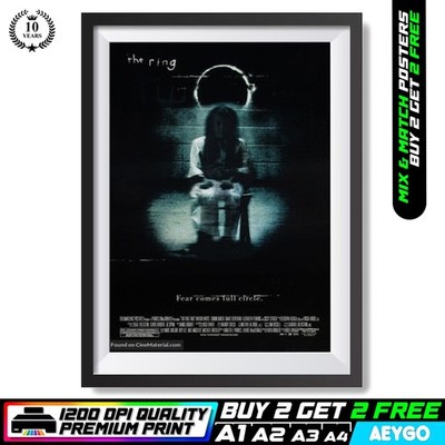 THE RING TWO Film Film Wandbild Größe Bild Poster Druck Kino Klassiker