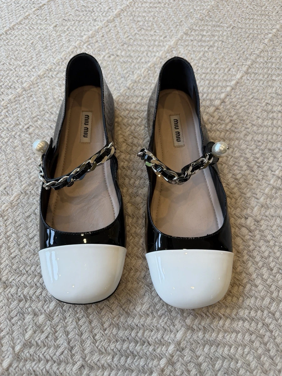 Patent Leather Casual Miu Miu Flats for Women for sale | eBay
