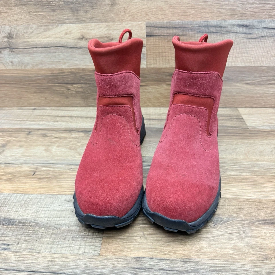 L.L. Botas de invierno Bean Red Gamuza Thinsulate Pull On Talla 8,5 Zapatos Foto 4 de 4