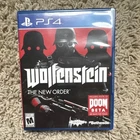 Wolfenstein: The New Order - PS4, Bethesda, Shooter, M-Mature, 2014, Manual