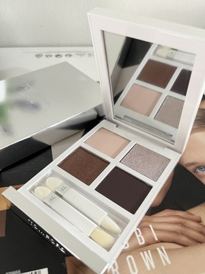 01 Black Diamond, Tom Ford Soleil Neige Eye Color Eye Shadow Quad, 0.24 OZ / 7 g