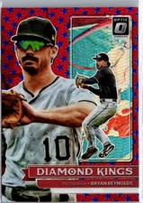 2022 Donruss Optic Bryan Reynolds Diamond Kings Liberty /25 #25 Pirates