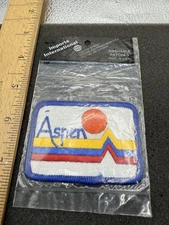 Vintage Oldie ASPEN SNOW SKI Colorado Patch NOS New Old Stock