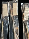 NEW 3 Vintage Silverplate US Navy Dessert  Fork INSICO USN Anchor 6" Trio L — photo 2
