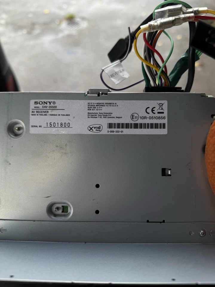 Sony XAV-3550D Autoradio mit Bluetooth MP3 USB Media LCD 6.95 Zoll WebLink DAB+ - Bild 2 von 3