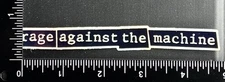 Rage Against The Machine - Band - Sticker - Holographic