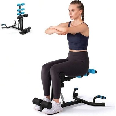 MERACH Deep Squat Machine, Adjustable Glutes Trainer for Home Gym