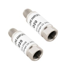 LT Easiyl 2pcs 20dB Inline Amplifier 10-2400MHz Sat Satellite...