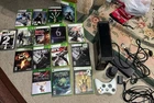 XBOX 360 And 16 Games.  Works. 6/4/2010