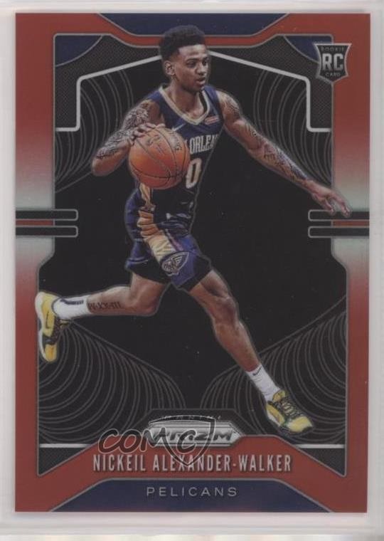 2019-20 Panini Prizm Rookie Red Prizm 201/299 Nickeil Alexander-Walker #263 2d9
