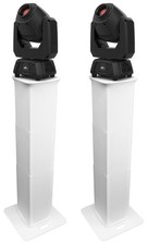2 Chauvet DJ Intimidator Spot 260X Moving Head Lights Collapsible Totem Strands