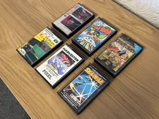 6 x Commodore VIC 20 Various Cassette Games - Untested -Retro Gift Idea