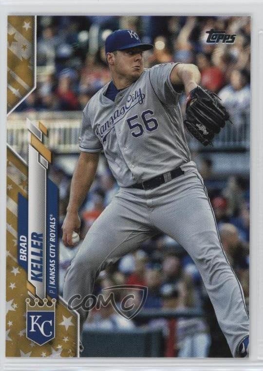 2020 Topps Gold Stars Brad Keller #79 2k3