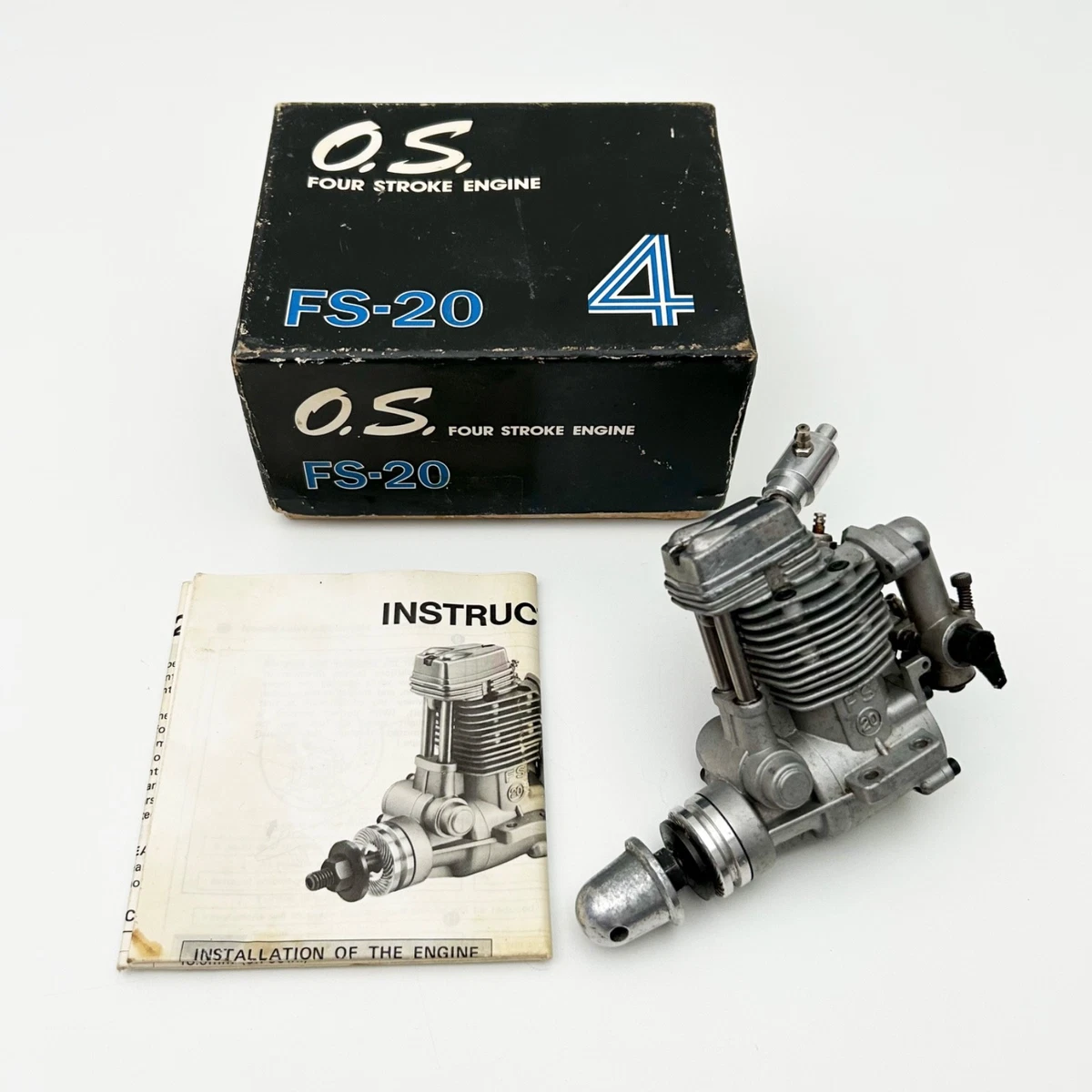 OS 4-Stroke Engine RC Petrol/Nitro Engines for Nitro & Glow Fuel
