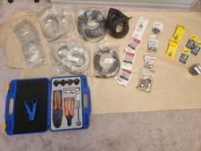CB Radio Hardware. Cables, Brackets, Connectors