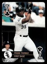 1992 U.S. Playing Card Co. Baseball Aces Frank Thomas #7 Chicago White Sox