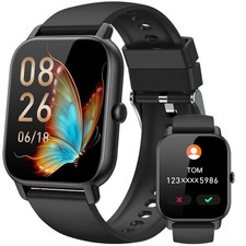 Smart Watches for Men Women Answer/Make Call , 1.85 inch HD Fitness Tracker W...