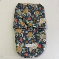 Petite LAmour Floral Swaddle Sleep Sack 0-3M Comfy Cozy Reverse Sherpa Cottage