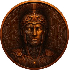 Future in the Past Egypt Alexander the Great 1 oz Copper Medal