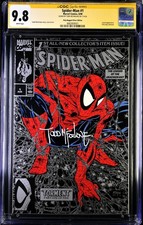 SPIDER-MAN #1 CGC SS 9.8 POLY-BAGGED SILVER N...