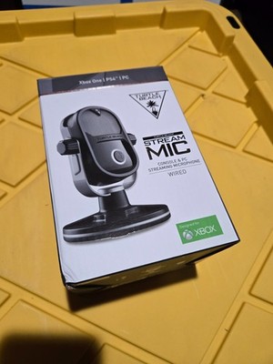 Xbox PS4 PC Turtle Beach Stream Mic Wired Streaming Microphone Twitch New