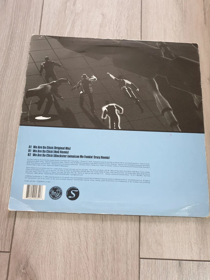 DJ PIED PIPER & MC CREED - WE ARE DA CLICK 12" vinyl UK GARAGE RECORD UKG 1999 Foto 3 de 4
