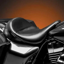 Le Pera Black Vinyl Aviator Solo Seat for Electra Glide Police 14