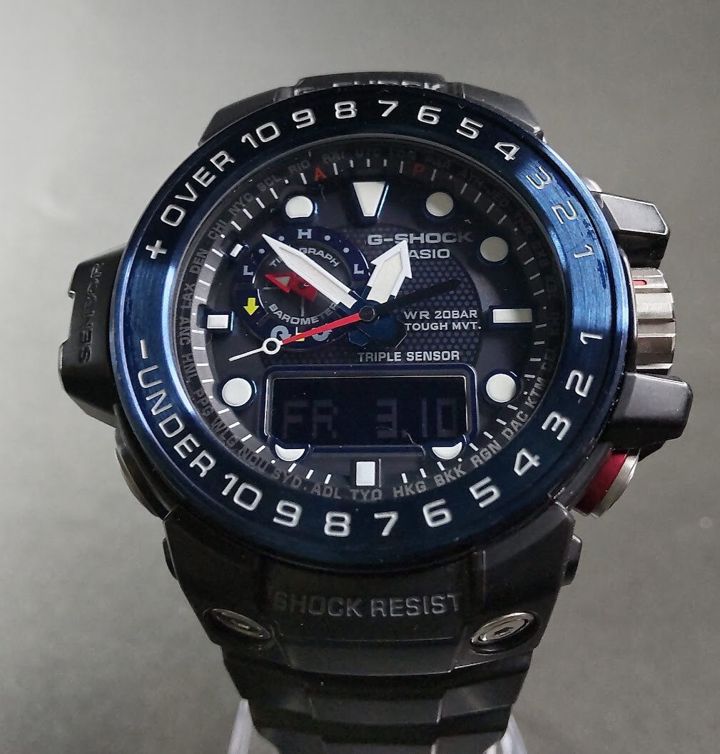 全国宅配無料 CASIO 1000H G-SHOCK 【超美品】 G-SHOCK GWN GWN 1000H