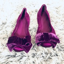 tory burch viola bow ballet flat
