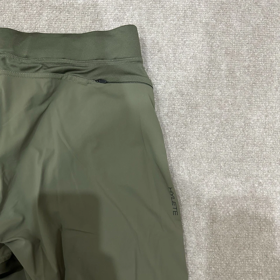 Hylete Ion Men's Medium 32x30 Green Pull On Drawstring Athletic Jogger Pants - Image 4 of 4