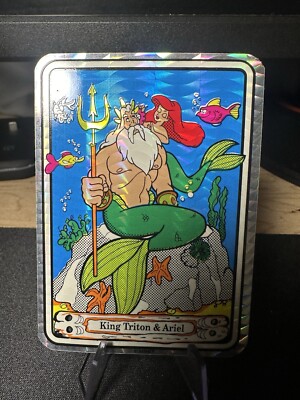   Vintage Disney Vending Machine Prism Sticker - Little Mermaid  