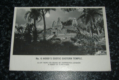 Somportex - Thunderbirds XL (Black & White) No6 - Hood's Exotic Eastern Temple
