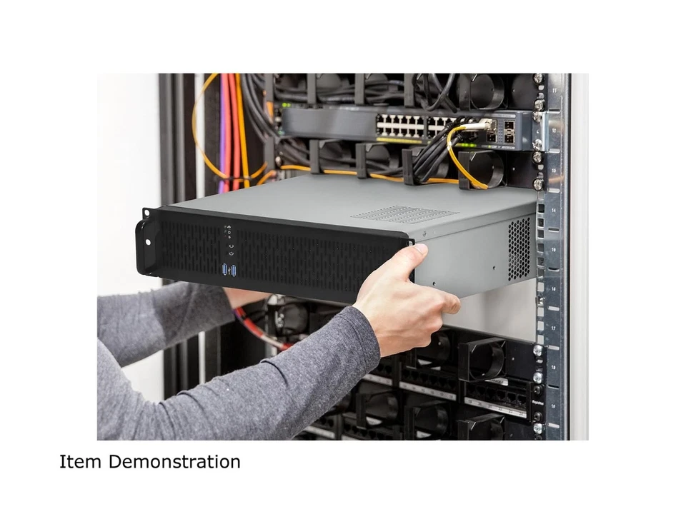 Rosewill 2U Server Chassis Rackmount Case, 4X 3.5 Bays, 2X 2.5 Devices, ATX C... - Image 2 of 4