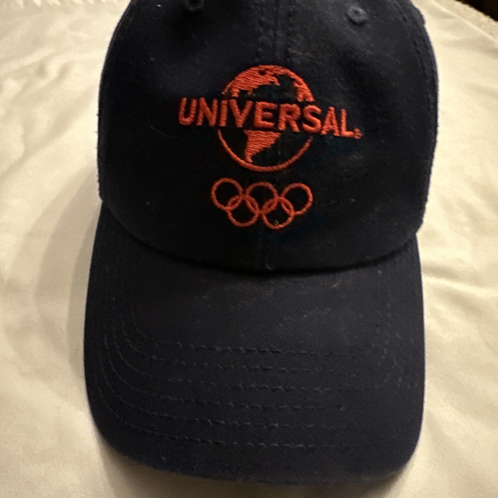 Universal Studios Olympic Adjustable Hat Cap Navy… - image 2