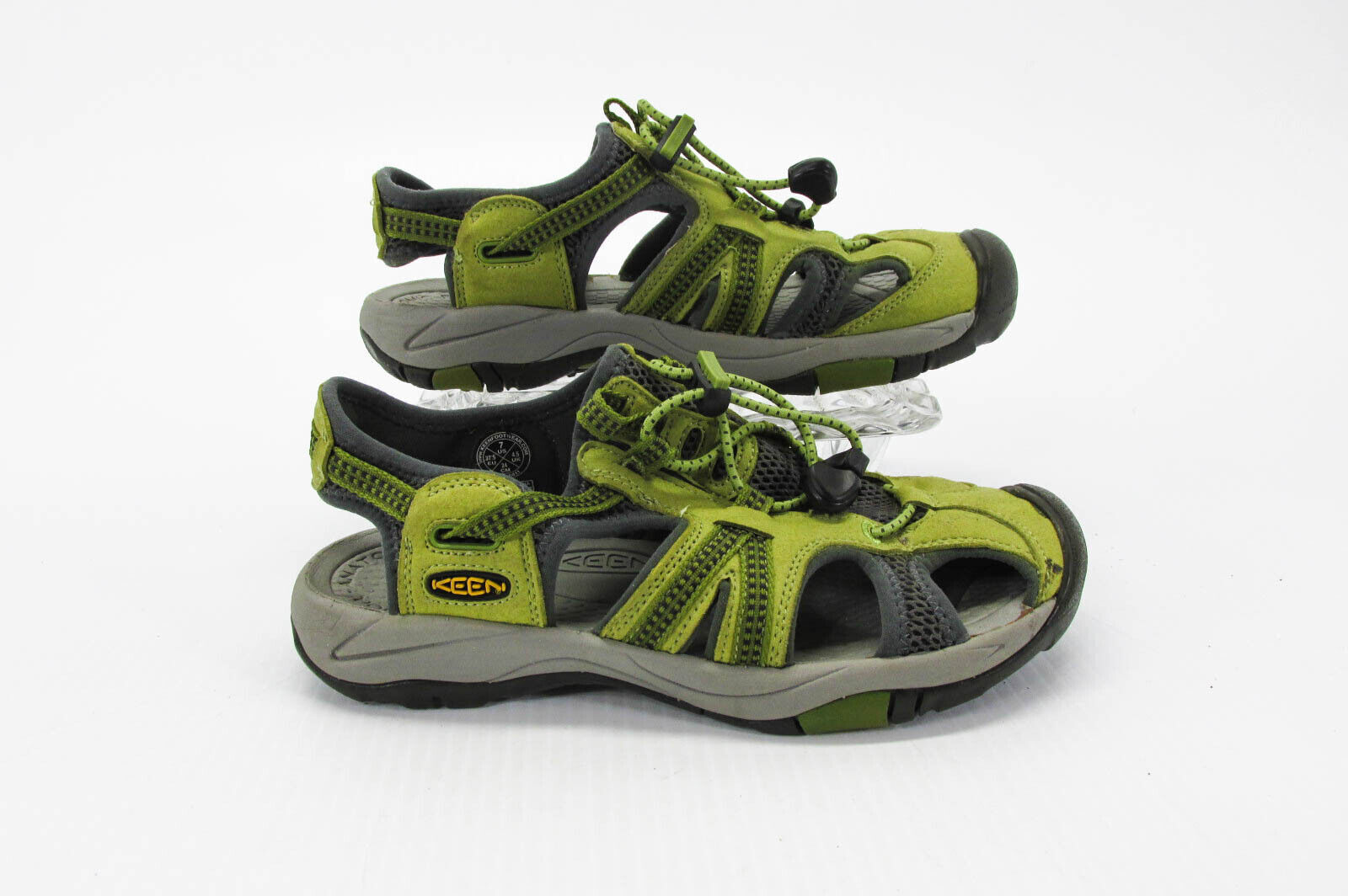 Scarpe sandalo donna Keen Clearwater taglia 7M verde sportivo sportivo us