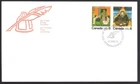 🍁Canada  #696/695   "CANADIAN AUTHORS"   Brand New 1976  First Day Cover