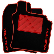 To Fit Ford Transit Custom Crew Cab [Double Door] 2013+ Car Mats + Add Text