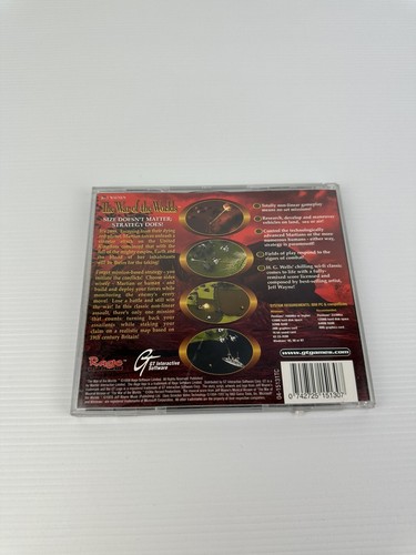 The War Of The Worlds Windows 95 CD-ROM PC Game Complete Vintage Horror Survival - Picture 3 of 7